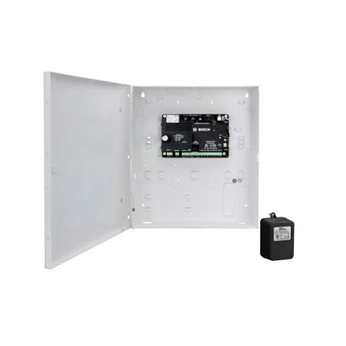 Bosch B4512-C 28-Point Intrusion Control Panel Kit with Transformer and Medium Enclosure
