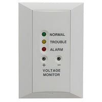 Radionix D344-RL Remote Indicator Plate, White