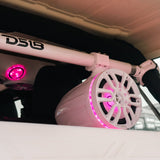NXL 8" Marine Water Resistant Wakeboard Tower Speakers with Integrated RGB LED Lights 375 Watts