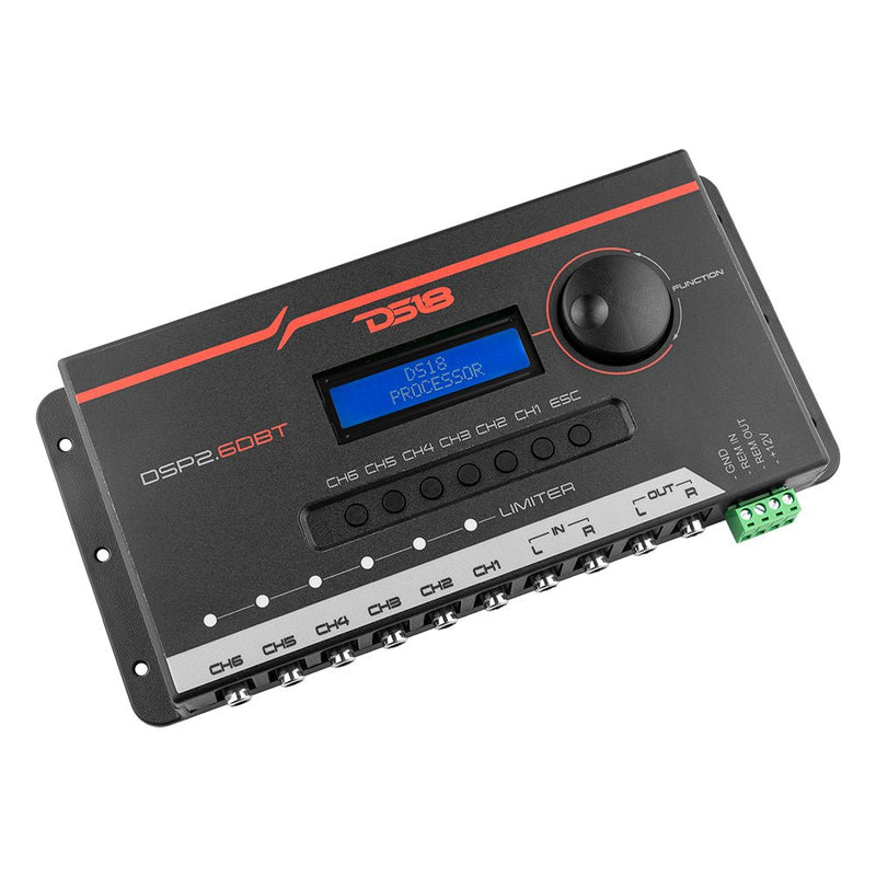 2-Channel In and 6-Channel Out Digital Sound Processor (DSP) with Blue ...