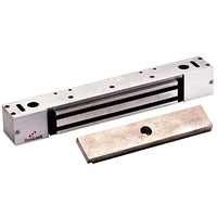 DynaLock 2268-10-US28 2268-10 2268 Series 1200 lb Single Classic Low Profile Electromagnetic Lock Outswing, Satin Aluminum