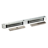 DynaLock 2268-20-US28-DYN2-LED2 Double Slim Line Magnetic Lock with Bond Sensor and LED Indicator