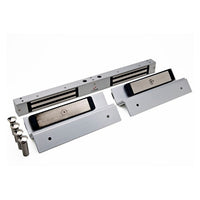 DynaLock 2522TJ2 Mini-Mag Electromagnetic Lock for Double Inswinging Door, Aluminum