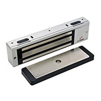 DynaLock 3000DSMLP 3000 Series 1500 lb Magnetic Lock With Door Status Sensor, Satin Aluminum