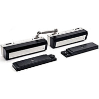 DynaLock 3121C2-G2-US28 3121C2-G2 Double Delay Egress Lock Pair Outswing Tandem Unit to Accommodate Center Mullion, Satin Aluminum