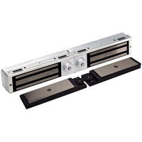 DynaLock 3121C-US28 3121C Double Delay Egress Electromagnetic Lock, Satin Aluminum