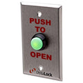 DynaLock 6176BBX Exit Device Weatherproof, Push to Open Button