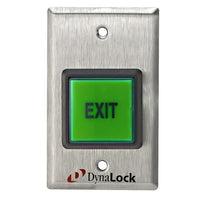 DynaLock 6270 2" Square Exit Button Momentary