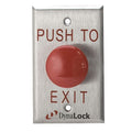 DynaLock 6290-LED Palm Switch Push Buttons with Green/Red LED Indicator