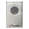 DynaLock 7004-US32D 7004 7000 Series Key Switch, Momentary, (2) SPDT