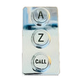 DoorKing 1895-035 A-Z-Call Button Assembly Only, Lighted Green