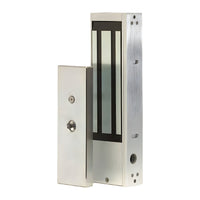 Doorking DKML-S12-1 1200 lb Surface Mount Magnetic Lock for Single Door, Silver