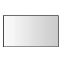 Elite Screens EF120H-AT8-ISF Sonic AT8 ISF Series 120" Fixed Frame Acoustically Transparent Projection Screen, Black