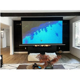 Elite Screens ETB103HD5-E24 Evanesce Tab-Tension B Series 103" In-Ceiling ALR Electric Projector Screen with CineGray 5D