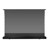 Elite Screens FTE121UH3-CLR3 121'' Kestrel Tab-Tension 2 CLR 3 Motorized Rising Projection Screen, Black