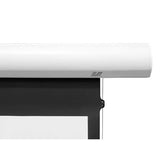 Elite Screens M110HE12 Manual Tab-Tension Pro Series Pull-Down Projector Screen, Matte White