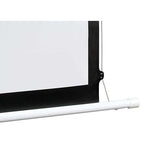 Elite Screens M110HE12 Manual Tab-Tension Pro Series Pull-Down Projector Screen, Matte White