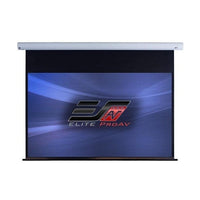 Elite Screens SK110XHW2-E24 Saker Matte White Electric Projection Screen, 110" Diag 16:9, 54"H x 96"W, 12" Drop, IR/RF, 12V Trigger