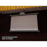 Elite Screens SKTP180XWH2 Saker Tab-Tension Plus Series Large-Venue Electric Projector Screen, 180", CineWhite Surface