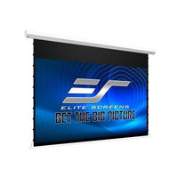 Elite Screens STT125XHD4AT-E8 Starling Tab-Tension CineGrey 4D AT Series Electric Tab-Tensioned Motorized Screen