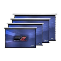 Elite Screens TP300XWH3 Tension Pro Series 300" Large-Venue Motorized Retractable Projector Screen