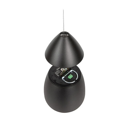 Episode ECS-800-PND6-BLK 800 Commercial Series 70V Pendant Speaker with 6" Woofer and Gripple Kit, Black