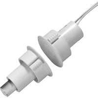 Edwards Signaling 1076H-N Magnetic Contact, 1" Recessed Steel Door/Window Sensor, High Security