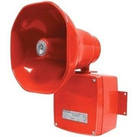 Edwards Signaling 5553-25/70-R 5553 Series Red Hazardous Location Speaker, Frequency 400 Hz to kHz