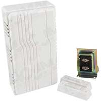 Edwards Signaling C212W-2L Builders Chime Kit, Plastic, White