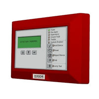 Kidde K-RLCD-CR-2 Remote Annunciator compatible with EVOLVE-ML Series LCD with Common Controls, Red