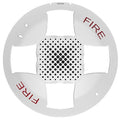 Kidde EGCSVWF-CVR Ceiling Speaker / Strobe, Genesis Cover, 'FIRE' Marking, White