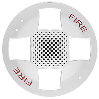 Kidde EGCSVWF-CVR Ceiling Speaker / Strobe, Genesis Cover, 'FIRE' Marking, White