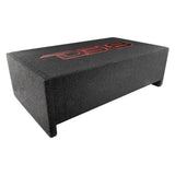 10" Loaded Amplified Shallow Down Fire Subwoofer Enclosure 250 Watts Rms