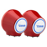 6.5” Universal Flat Mount Kick Panel Speaker Pod – Jet Skis, Jeeps, Motorcycles – RGB LED Lights