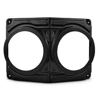 Universal Overhead Flat Mount Pod For Two 6.5” Speakers - Great for ATVs, UTVs, Golf Carts, Boats and more