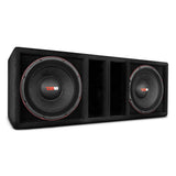 PANCADAO Ported box with 2 X 12" Mid-Bass PRO-1.5KP12.2 Loaded