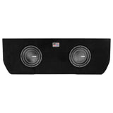 Dual 10" Loaded Subwoofer Enclosure for Tundra 2022 and Up Double Cab and Crew Max With Subwoofers(2 X IXS10.4D)