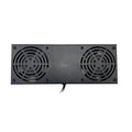 VMP ERVWC2FANKIT 110VAC 0.38A/40W 2-Fan Kit for Vertical Wall Cabinets Compatible with ERVWC Series, Black Finish