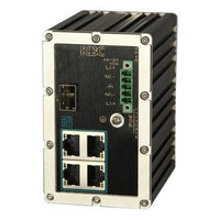 KBC Networks ESUGS4-P1-B Gigabit PoE+ Ports, SFP Port 120W Total Budget Industrial Unmanaged PoE Switch