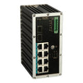 KBC Networks ESUGS8-P2-B Gigabit PoE+, SFP Ports Industrial Unmanaged PoE+ Switch
