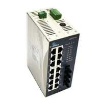EtherWAN EX33142-20B Industrial Unmanaged 16-Port 10/100BASE Ethernet Switch