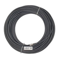 EtherWAN CABLE 300 Shielded CAT6 Outdoor Standard Patch Cable, RJ45 Plug to Plug 568B Wired, Solid, PVC Jacket, 300', Black
