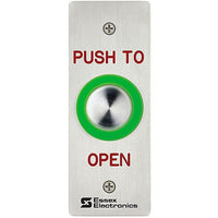 Essex PEB-1SO PEB Series Narrow Piezoelectric "Push to Open" Switch, Stainless-Steel Faceplate