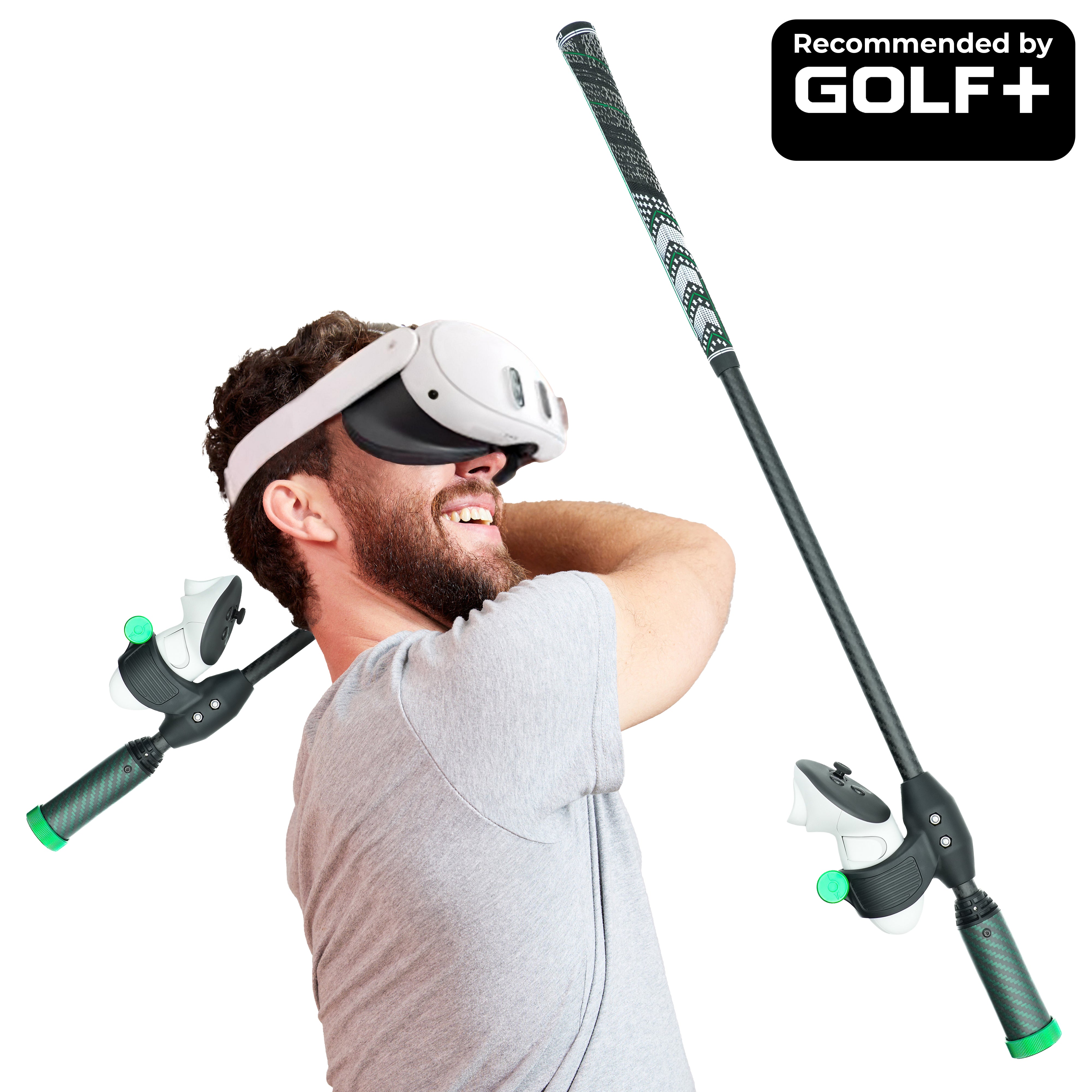 DriVR Elite - Adjustable VR Weighted Golf Club Handle Accessory - Ques ...