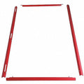 Kidde F-TRIM10R Semi Flush Trim Kit for 10 zone enclosures, Red