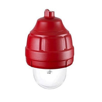 Potter FSEX-CPG-HI-2 Explosion-Proof Strobe, 16-33VDC, 1.9A, Clear Lens, Red Housing