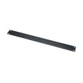 Middle Atlantic FEB1 Blank Rack Panel, Flat, 1U RMS, Steel, Black Powder Coat