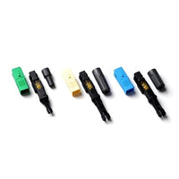 LCU-OM4-09-10 LC Splice-on Connectors, 900um, Magenta Housing/White Boot, 10-Pack
