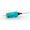 West Penn FI-4250 ST Connector OM3 50/125µm Brilliance Fiber Optic, Aqua