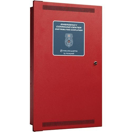 Fire-Lite ECC-50W-25V Audio Amplifier Module, 50W, 25V, Red